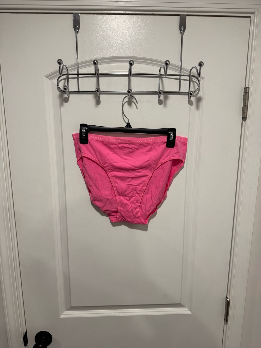 Victoria's Secret Bright Pink Cotton Briefs